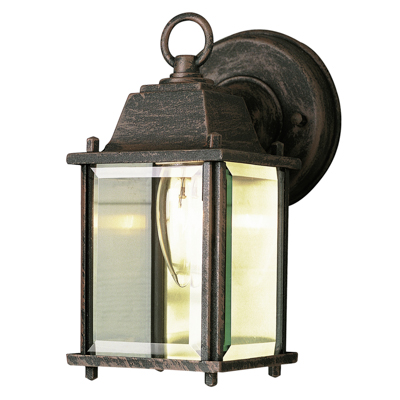 Trans Globe Lighting 40455 RT 1 Light Coach Lantern in Rust